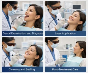 Step-by-step laser dentistry in Patna performed by a dental specialist
