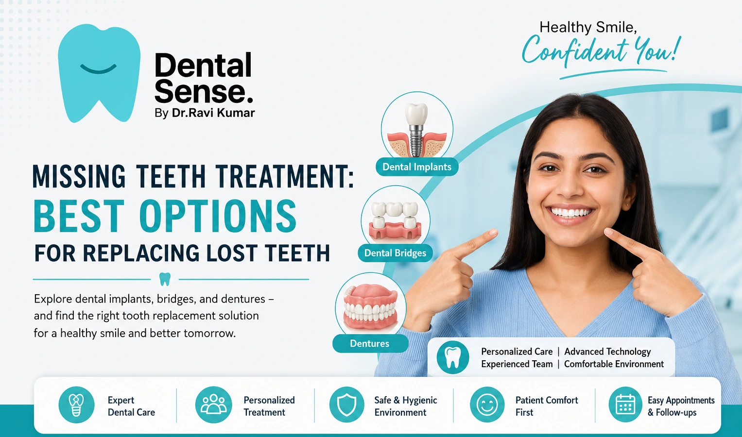 Missing Teeth Treatment: Best Tooth Replacement Options