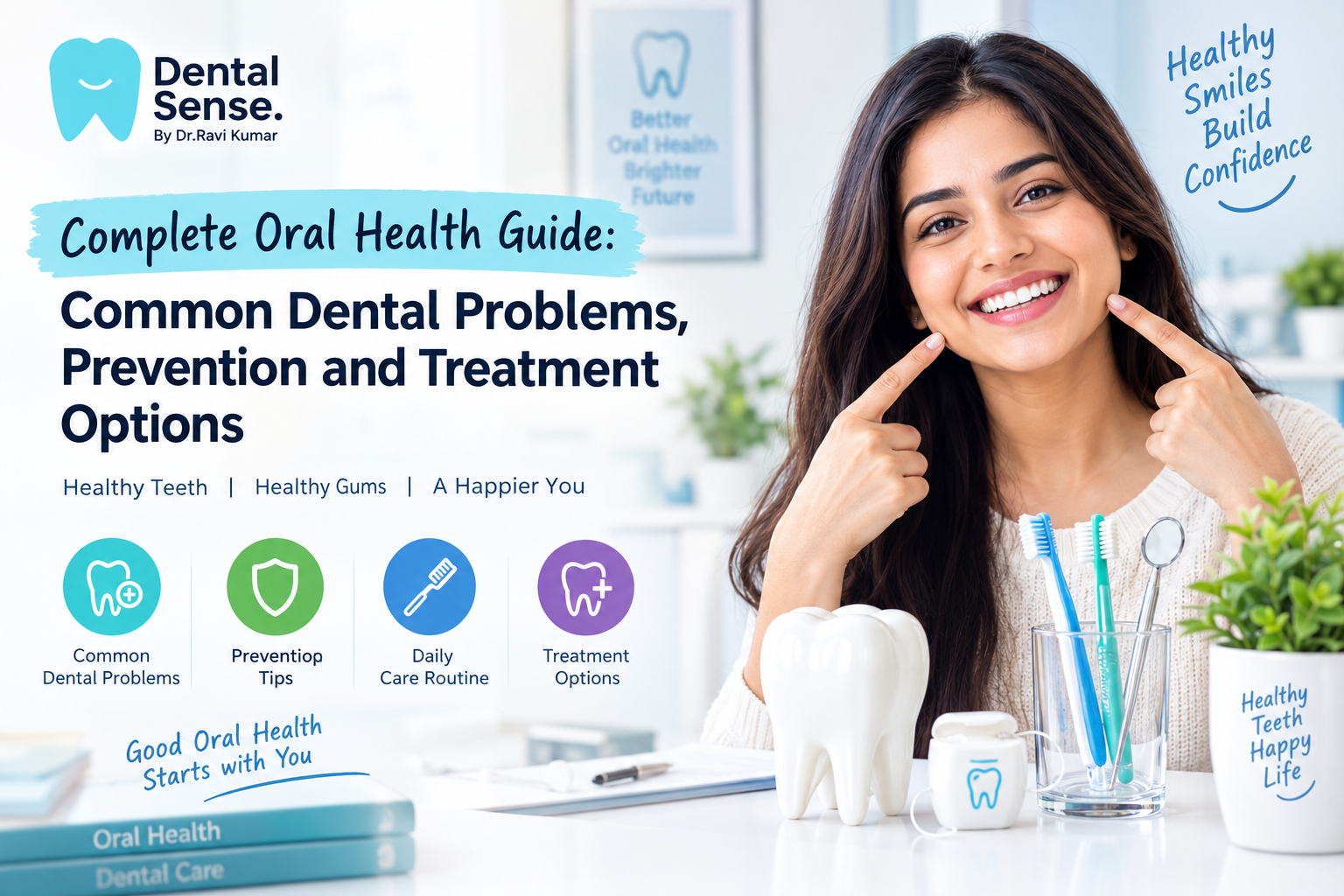 Oral Health Guide: Dental Problems, Prevention & Care